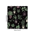 thumbnail image 3 of Miwamany Halloween Shower Curtain, 72x72 Inch Waterproof Polyester Bath Liner, Spooky Print Partition Cloth with Hooks for Bathroom Decor, Holiday Home Accent, 3 of 6