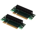 thumbnail image 1 of Ángulo De La Tarjeta Vertical Del Adaptador 2x PCI 8X 90 Para El Chasis Del Servidor 1U / 2U Hugo Tarjeta adaptadora del elevador de PCB, 1 of 8