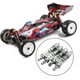 thumbnail image 4 of 4 amortiguadores delanteros y traseros de metal RC 1/10 para camiones Wltoys 104001 (DIY) Titanio, 4 of 9