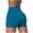 Blue, variant on felwors Seamless Wrapped Biker Shorts High Waisted Tummy Control Running Workout Yoga Shorts Grey for Size XL