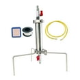 thumbnail image 3 of Extractor de ,Kit de extracción de , de piezas de 45 g,Cámara de vacío de acero inoxidable Tubo de vacío,Trípode desmontable de tubo de presión, 3 of 8