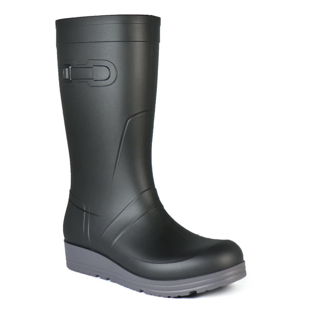 mid calf rain boots clearance