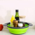 thumbnail image 4 of CAROOTU Collapsible Colander Food-Grade Silicone kitchen Strainer Space-Saver Folding Strainer Colander, 4 of 6