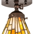 thumbnail image 3 of Meyda Tiffany 179065 Delta 5" Wide Semi-Flush Ceiling Fixture - MultiColor, 3 of 7