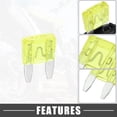 thumbnail image 3 of Unique Bargains 1 Set 20A Mini Blade Stye Fuse 12 AWG Fuse Holder 12 Gauge Fuse Holder Blade Style Inline Fuse Holder, 3 of 5