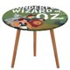 thumbnail image 1 of El maravilloso mago de Oz-theme Fitted Round Tablecloths Elastic Edged Table Covers Waterproof Table Cloth for Kitchen Holiday Party Tables Decor 120cm, 1 of 6