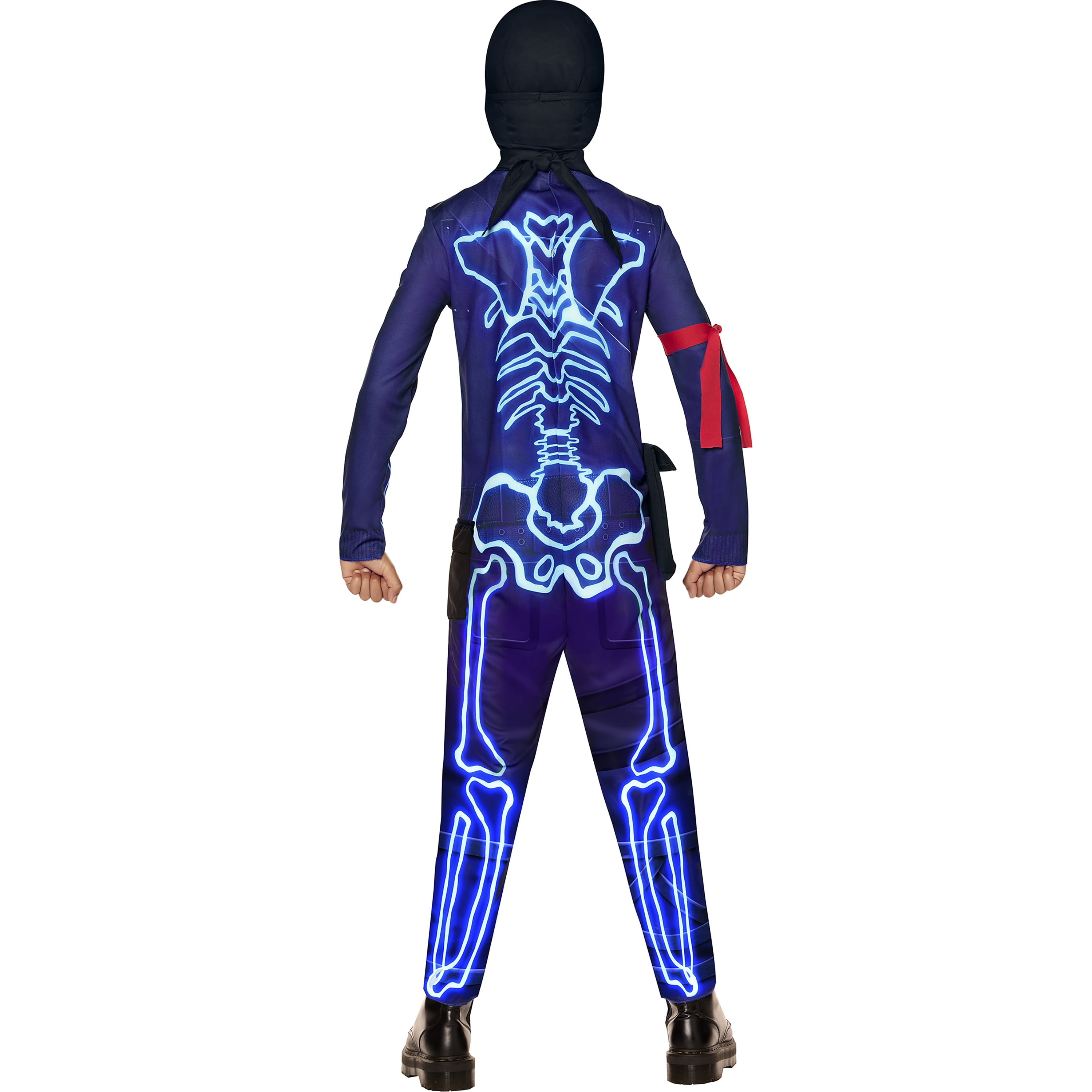 Fortnite Party Trooper Halloween Costume for Children, 5-Piece, Boys' Size S (6/7), by InSpirit Designs