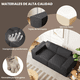 thumbnail image 3 of Sofa para Sala de 2 Plazas - Sillon de Terciopelo con Marco de Madera - Textura Suave - Combinando Elegancia y Durabilidad para un Uso prolongado., 3 of 5