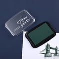thumbnail image 1 of MYG Large Stamp Pads, Ink Pads, Solid Colors Available for Craft Scrapbooking Fingerpaint on Paper Wood Fabric (Green), 1 of 7