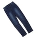 thumbnail image 5 of Pantalones ajustados elásticos para mujer, tiro alto, ajustados, levantadores de glúteos, pantalones casuales de moda, azul oscuro L, 5 of 15