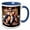 Blue/White, variant on 3drose, Uncle Sam in His Classic We Want You! Pose, 11oz Magic Transforming Mug