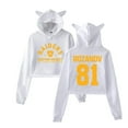 thumbnail image 4 of Heated Rivalry Merch Rozanov 81 Print Cat Ear Hoodie – Women’s Long Sleeve Pullover Sweatshirt Casual Streetwear Top TV Series Fans, 4 of 6