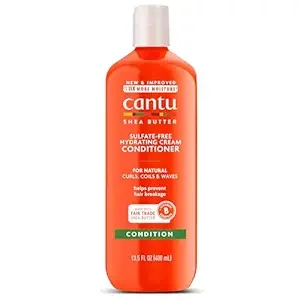 Cantu Hydrating Cream Conditioner with Shea Butter for Natural Hair, 13.5 Fl Oz (Pack of 1)