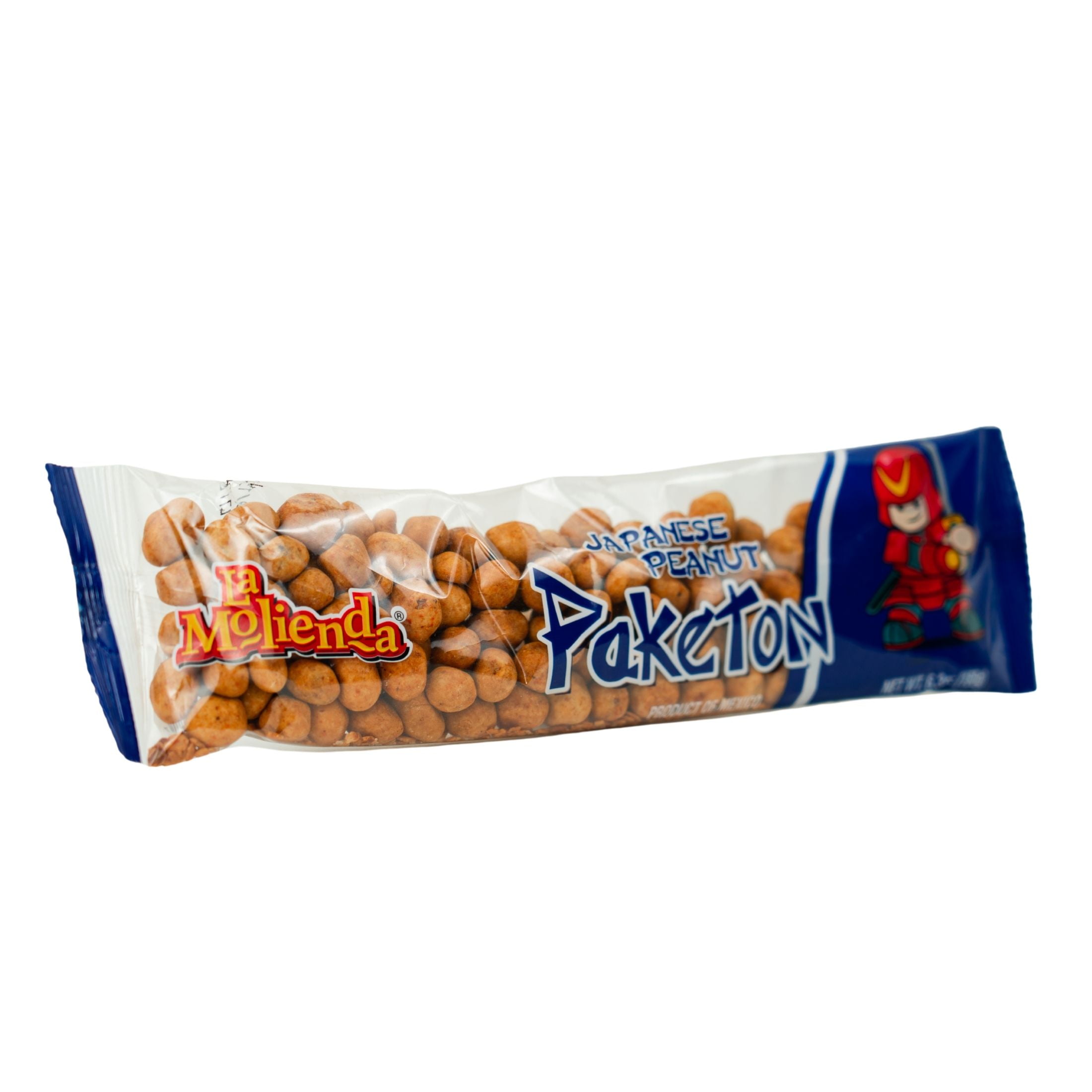 (6 pack) La Molienda Japanese Paketon Peanuts, Mexican Traditional Nut Treat, 6.3 oz