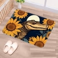 thumbnail image 5 of Sunflower Polyester Non-Slip Machine Washable Bath Rug Outdoor Carpet Bath Rugs, 5 of 6