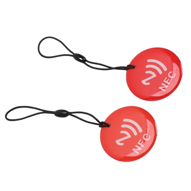 Llavero 10PCS NFC Llavero Para Chips NTAG213 Tarjeta NFC Programable Compatible Con Todos Los Teléfonos Y Dispositivos Móviles Habilitados Para NFC