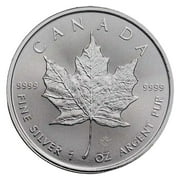 1 oz Silver Maple Leaf Coin - Random Year (Tube of 25)