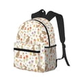 thumbnail image 2 of Daiia Happy Easter School Backpack for Men Women, Unisex Large Waterproof Bookbag Schoolbag Casual Daypack for High School/College/Teens/Travel/Work Black, 2 of 8
