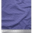 thumbnail image 1 of Soimoi Poly Georgette Fabric Stripe & Arrow Shirting Print Fabric by Yard 42 Inch Wide, 1 of 1