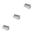 thumbnail image 1 of sweethay Metal Mini Pencil Sharpeners Classical Silver Sharpening Office Learning Tools School Pencils Manual Alloy Bulk Type1 NO1, 1 of 6