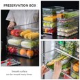 thumbnail image 3 of ADDHAT 1Ud Caja De Almacenamiento Transparente Con Fuerte Para Verduras Y Frío, 3 of 8