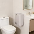 thumbnail image 4 of HOARBOEG Hanging Trash Can with Lid, Under Sink Door Trash Bin for Kitchen Cabinet, Bathroom & RV, 5.1 Gallon Capacity, (11.4L x 10.6W x 5.1H), 4 of 6