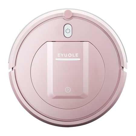 Eyugle KK290B Robot Vacuum Cleaner with 500Pa Power Suction, 3 Cleaning Mode, Anti-falling Anti-collision, Remote Control, Manual Chargin, for wooden floor, ceramic tile,