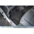 thumbnail image 2 of Smartliner SA0103-B0103 Custom Fit 3 Row Floor Mats Liner Set for 2011-2017 Honda Odyssey - All Models, Black, 2 of 9