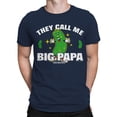 thumbnail image 2 of Officially Licensed Van Holten Pickles Fun Cartoon Pickle Character Design Men's T-shirt, 2 of 3