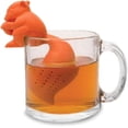 thumbnail image 1 of Squirrel Tea Infuser Loose Leaf Silicone Tea Infuser Strainers for Kettles Mugs Cups Easy to Make Tea, 1 of 5