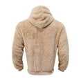 thumbnail image 5 of Chiccall Mens Fleece Hoodies Warm Comfy Fuzzy Hooded Pullover Sweatshirts with Pocket, 5 of 8