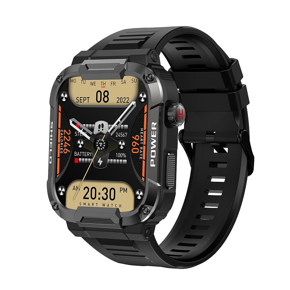 Military watch with heart rate monitor sale