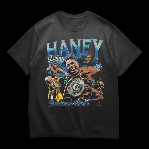 Devin Haney T-Shirt, True Boxing Fighter Tee, For Fan