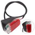 thumbnail image 1 of Electric Scooter LED Rear Light, Rear Warning Tail Light Reflective High Brightness Plastic Material Elegant  For   G30D Electric Scooter, 1 of 8