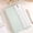 White, variant on Slim Profile Pencil Case with Zipper, Portable, Plastic, 3.9 x 2.0 x 0.4 in, for Bedroom and Studio Desk