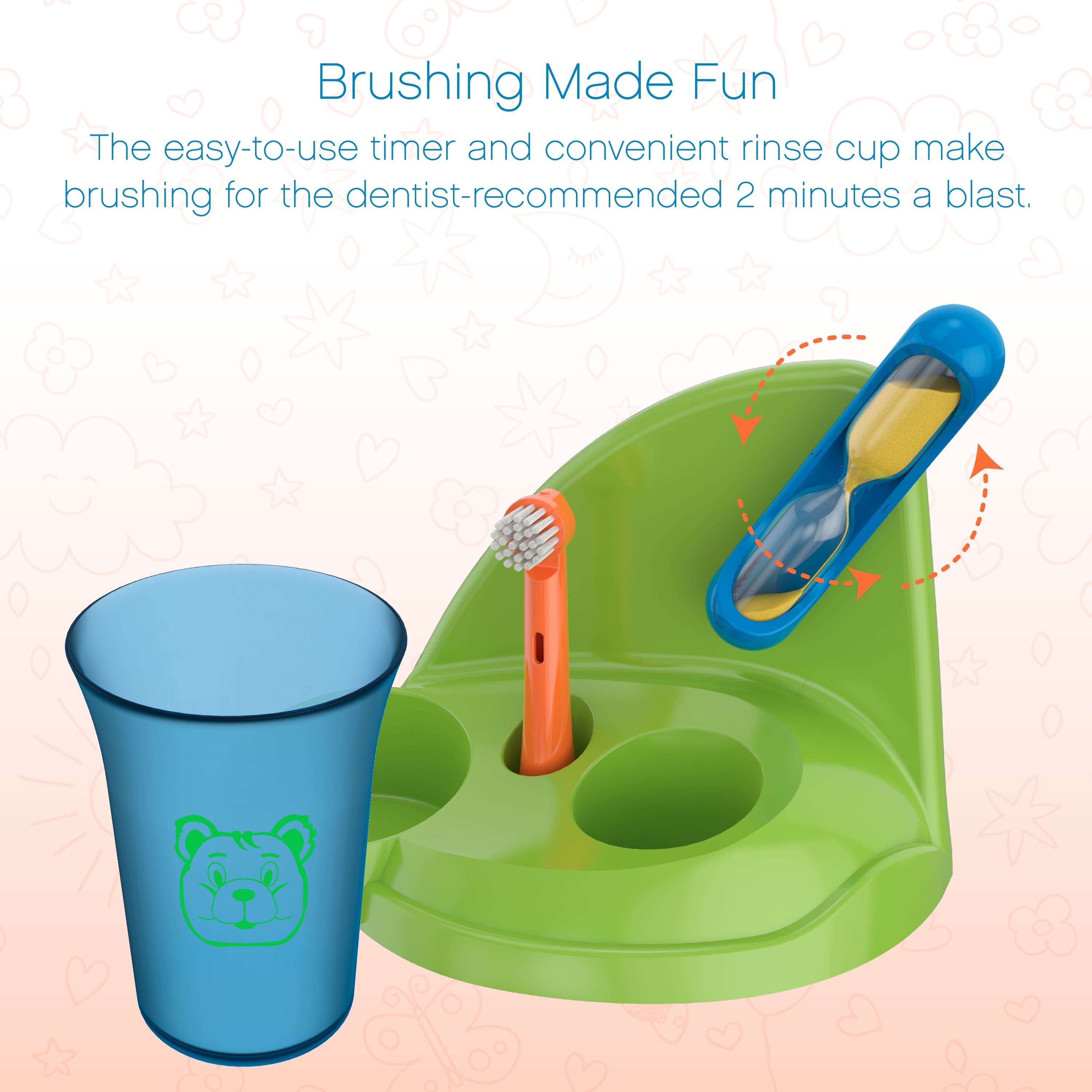 brusheez s toothbrush set