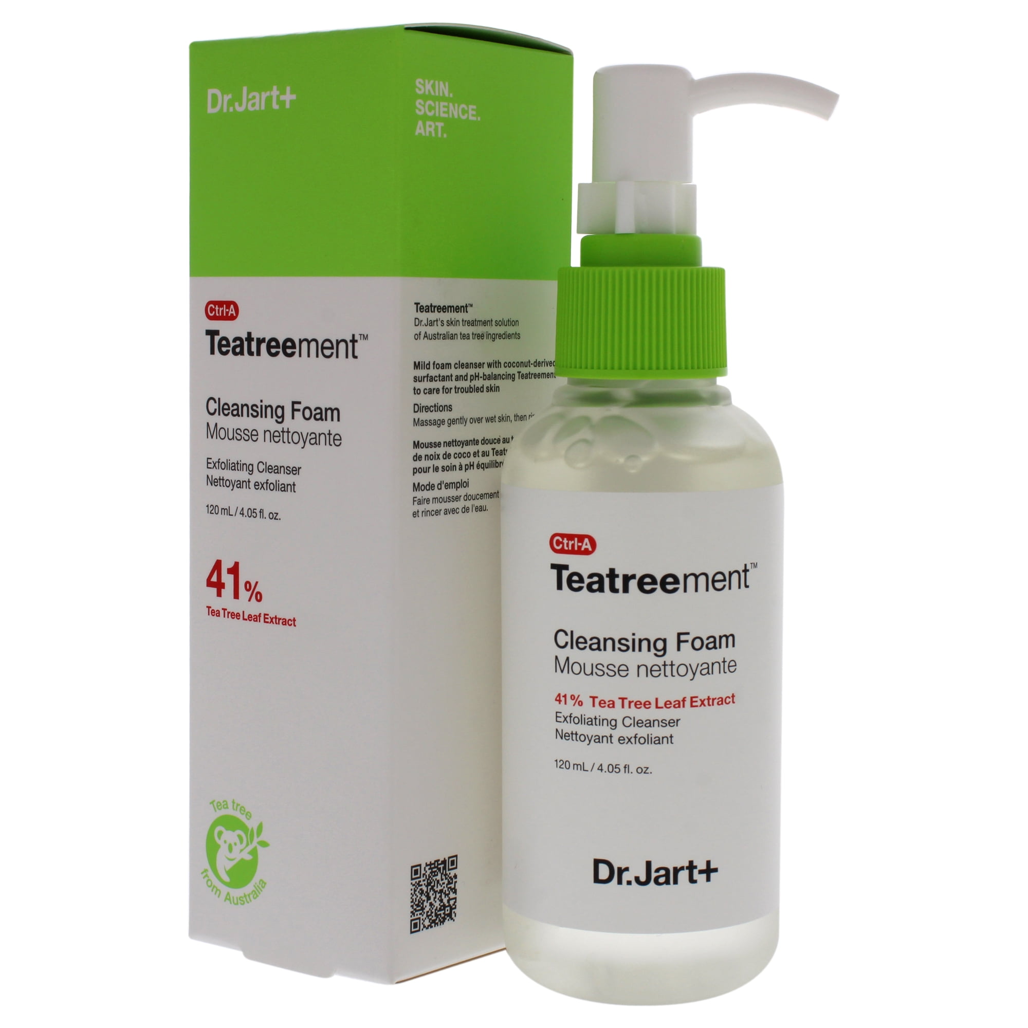 Dr. Jart+ Ctrl-A Teatreement Cleansing Foam , 4.05 oz Cleanser