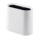 thumbnail image 1 of Cubo de basura Cubo de basura Contenedor de basura Papelera Cesta de papel Cubo de basura Papelera Blanco, 1 of 9