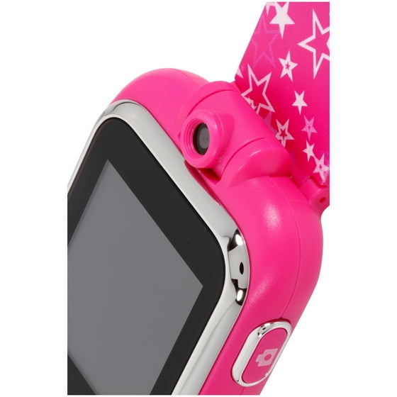 iTouch - iTouch Playzoom Kids Smart Watch Fuschia Star Pattern - Walmart.com
