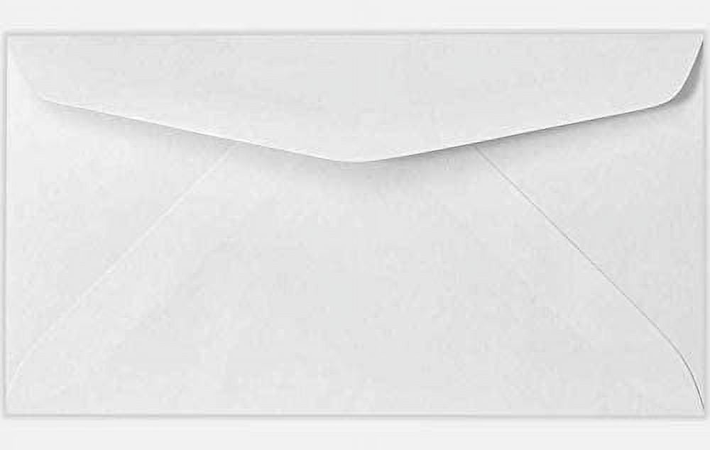 Limited Papers (TM) Regular Mailing and Business Envelopes, White Color, Gummed Seal, 24 Pound, Variety of Sizes and Quantities. (#6.4 - (3.5 x 6), 250)