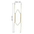 thumbnail image 2 of Uxcell 12 inch Stainless Steel Invisible Wall Plate Hangers With Tip Protector for Decorative Plates and Art 6Pcs, 2 of 7