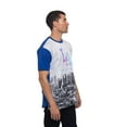 thumbnail image 4 of Victorious Men's Iridescent City of Los Angeles Crewneck Graphic T-Shirts TS7336 - Royal Blue - X-Large - F19I, 4 of 5