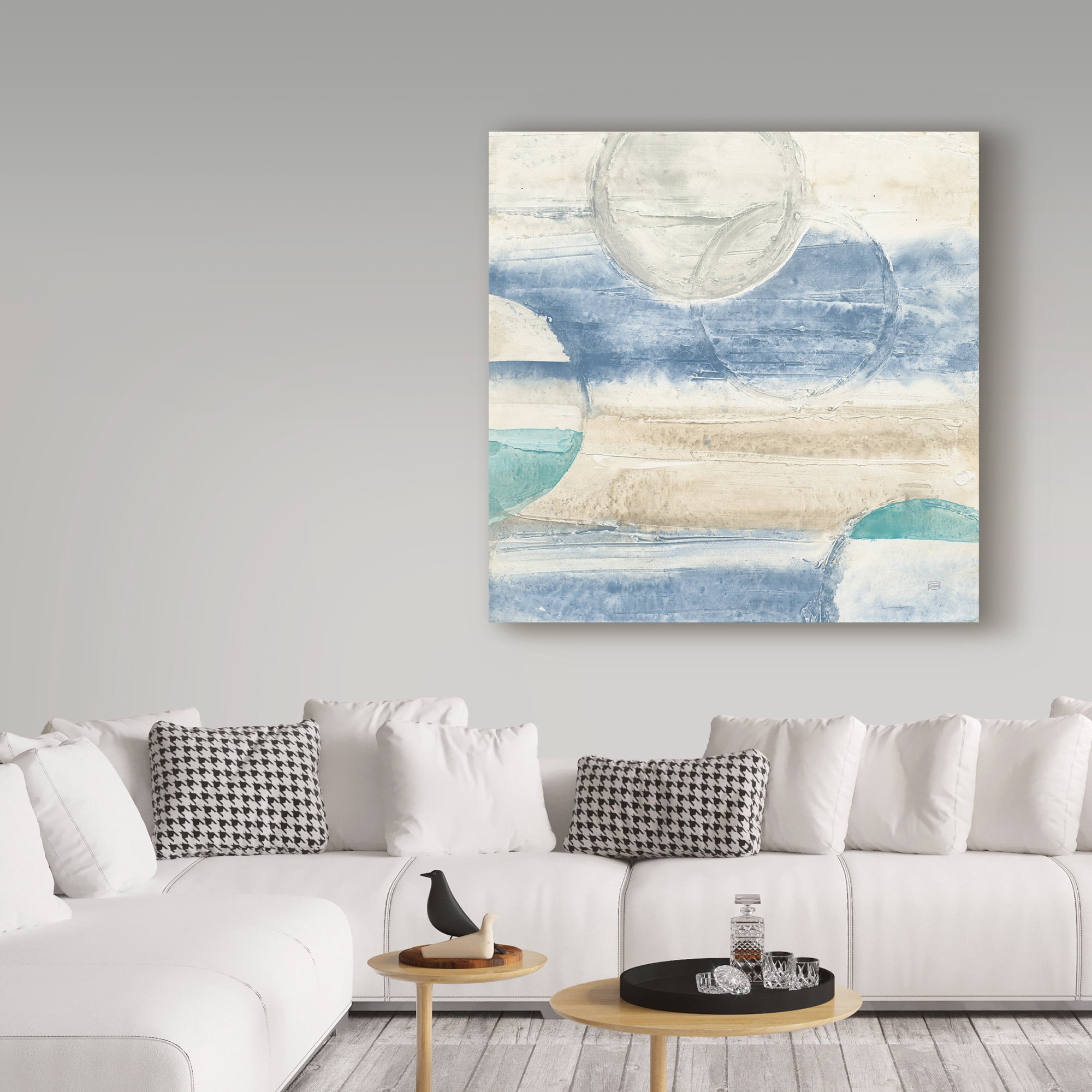 Trademark Fine Art 'Circles in Time III' Canvas Art by Chris Paschke