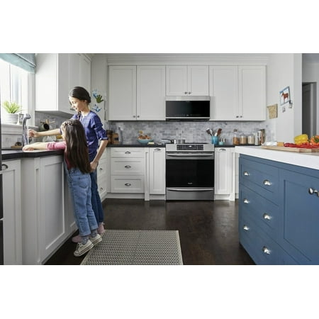 Frigidaire - Gallery Series 1.5 Cu. Ft. Convection Over-the-Range Microwave with Sensor Cooking - Stainless steel