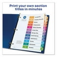 thumbnail image 2 of Customizable Toc Ready Index Multicolor Dividers, 12-Tab, Letter, 6 Sets | Bundle of 10 Packs, 2 of 8