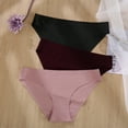thumbnail image 6 of FINETOO 4 Pack Seamless Underwears For Women No Show Bikini Panties Invisibles Briefs Soft Stretch Hipster Underwear XS-XL, 6 of 6