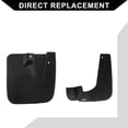 thumbnail image 4 of Unique Bargains Front & Rear Side Automotive Mud Guards Splash Compatible for Subaru XV 2012-2022, 4 of 6
