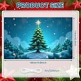 thumbnail image 2 of Festive Design Christmas Tree Snowy Scene Holiday Decoration Seasonal for Winter Celebration Home Decor Outdoor Use, 2 of 9