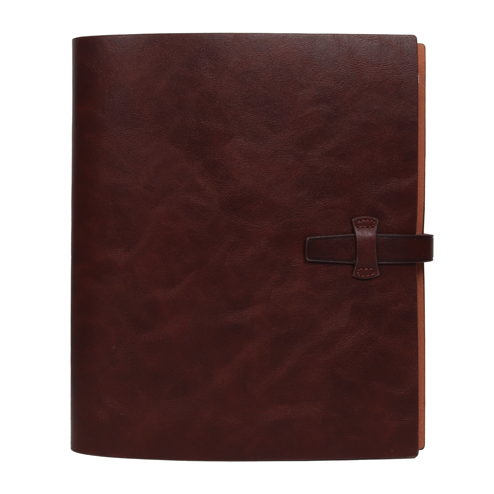RECUTMS Photo Album Hold 4x6 200 Photos Thick Leather Cover Picture Album with 30 Writing Paper Scrapbook Memory Book Birthday Anniversary (Brown)