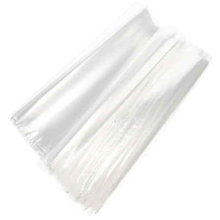 200 Pcs Shrink Film Bag Wrap for Bottles Small Shrinkable Bags Package Packaging White